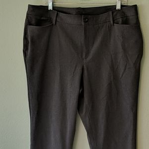 Eddie Bauer Grey Dress Pants 16 Tall